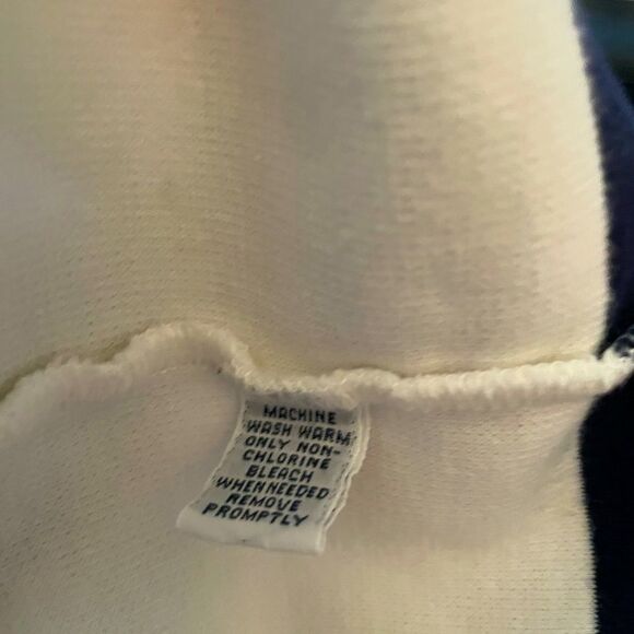 Polo by Ralph Lauren White and Navy Striped Polo Shirt - Picture 10 of 12